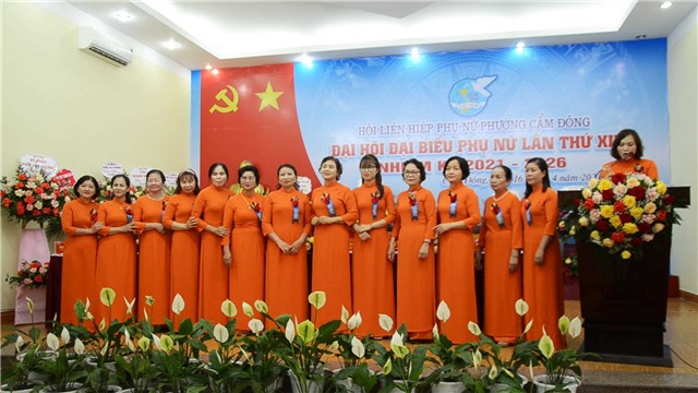 Đại hội Hội LHPN phường Cẩm Đông nhiệm kỳ 2021 – 2026