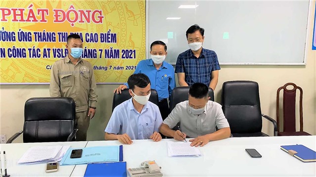 Công đoàn Công ty E2betvip tỷ lệ kèo hấp dẫn phát động  “Tháng thi đua cao điểm thực hiện công tác An toàn vệ sinh lao động” năm 2021