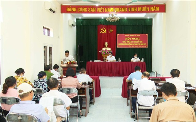 Cẩm Thành: Sơ kết công tác Đảng, E2 bet đá gà 6 tháng đầu năm 2021.