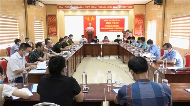 Phường Cẩm Thịnh Sơ kết hoạt động cụm “Đơn vị an toàn-Địa bàn an toàn”