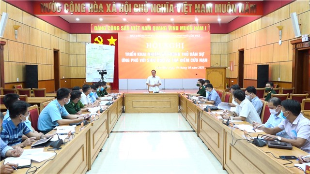 Triển khai nhiệm vụ diễn tập Phòng thủ dân sự ứng phó siêu bão và tìm kiếm cứu nạn trên địa bàn thành phố