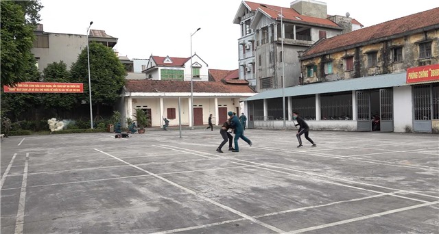 Phường Cẩm Thành: Hoàn thành diễn tập chiến đấu phòng thủ năm 2021