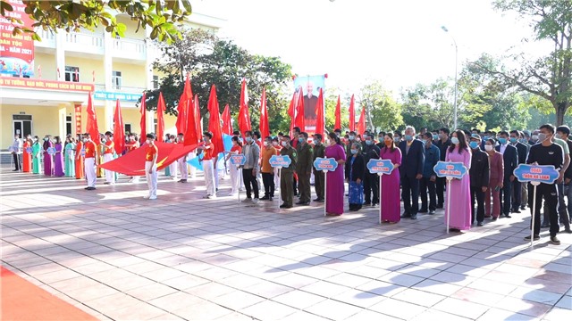 Đại hội thể dục thể thao và ngày hội đại đoàn kết xã Cộng Hoà năm 2021
