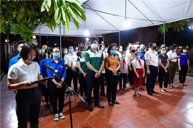 Phường Cẩm Thuỷ tổ chức Lễ thắp nến tri ân kỷ niệm 74 năm ngày thương binh liệt sỹ