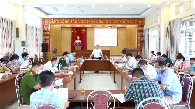 Phường Cẩm Phú sơ kết cụm ĐVAT - ĐBAT 6 tháng đầu năm 2021