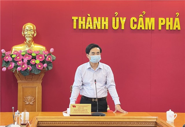  Đồng chí Bí thư Thành ủy gặp mặt, động viên các đồng chí tham gia Hội thi Báo cáo viên, Tuyên truyền viên giỏi Tỉnh Quảng Ninh năm 2021