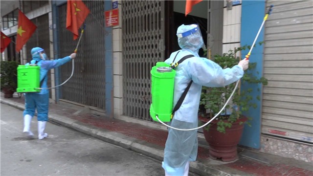 Cẩm Tây diễn tập phòng chống Covid – 19.
