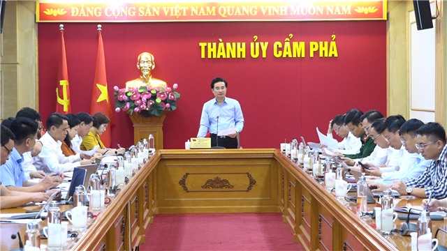 Ban Thường vụ Thành uỷ cho ý kiến về một số nội dung, công việc