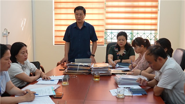 Giám sát việc triển khai và kết quả thực hiện công tác tuyển sinh năm học 2022 – 2023.