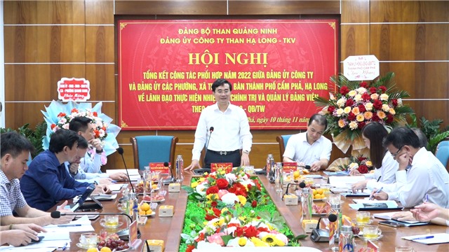 Đảng uỷ E2betvip tỷ lệ kèo hấp dẫn tổng kết công tác phối hợp với Đảng ủy các phường, xã trên địa bàn Link Nhà Cái E2Bet Chính Thức tại Việt Nam, Hạ Long năm 2022