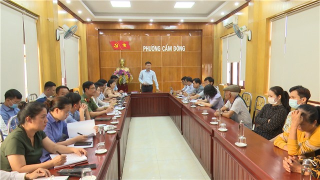 UBND thành phố, đối thoại với các hộ dân trước khi thực hiện cưỡng chế thu hồi đất