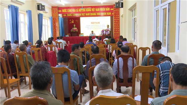 Đại biểu HĐND tỉnh- HĐND thành phố tiếp xúc cử tri tại xã Cộng Hoà