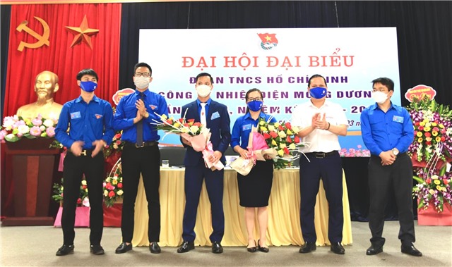 Đại hội Đoàn Thanh niên Công ty nhiệt điện Mông Dương, nhiệm kỳ 2022 - 2027