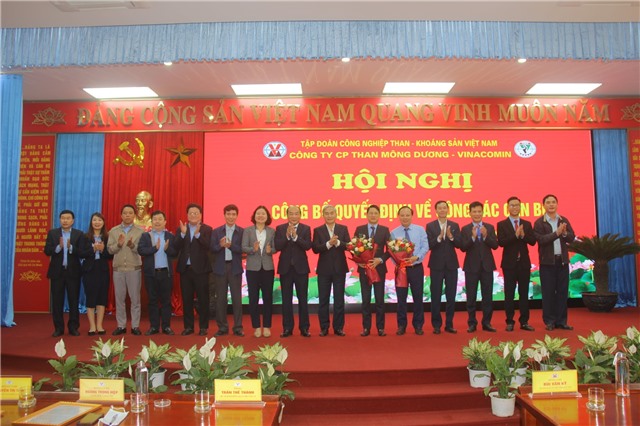 Công bố E2 bet đăng nhập về công tác cán bộ tại Công ty CP Than Mông Dương