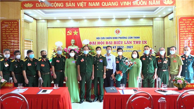 Đại hội Hội Cựu chiến binh phường Cẩm Thịnh lần thứ IX, nhiệm kỳ 2022 - 2027