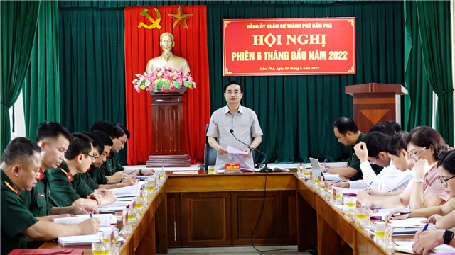 E2betvip giải trí đa dạng Đảng uỷ quân sự thành phố phiên 6 tháng đầu năm 2022