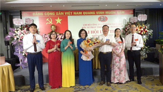 Chi bộ công ty CP Tập đoàn E2 bet đá gà phát triển công nghiệp TTP Đại hội nhiệm kỳ 2022 – 2025.