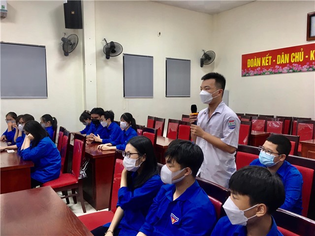 Đoàn phường Cẩm Thạch tuyên truyền phòng chống ma tuý trong thanh thiếu niên năm 2022