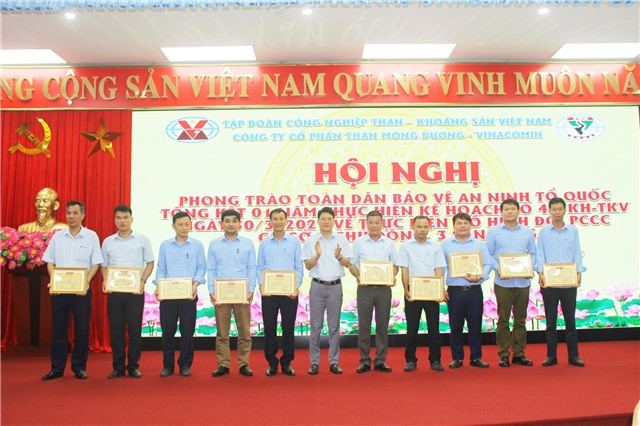 Than Mông Dương thực hiện tốt công tác bảo vệ tài nguyên than, PCCC&CHCN