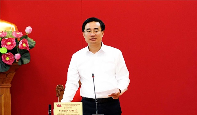 Ban thường vụ Thành ủy nghe và cho ý kiến về một số nội dung