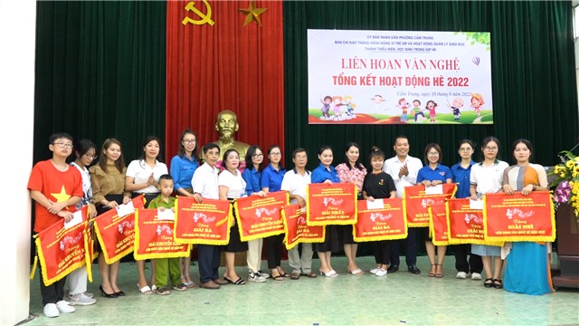 Phường Cẩm Trung tổng kết hoạt động hè năm 2022