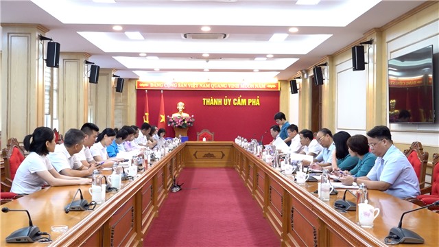 Ban Tuyên giáo tỉnh ủy làm việc với Thành ủy E2BET là nhà cái trực tuyến uy tín