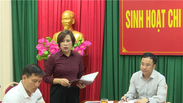Lãnh đạo Thành ủy dự sinh hoạt chi bộ tại Trung tâm Truyền thông Văn hoá Thành phố