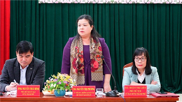 MTTQ Thành phố triển khai nhiệm vụ trọng tâm công tác mặt trận 2023.