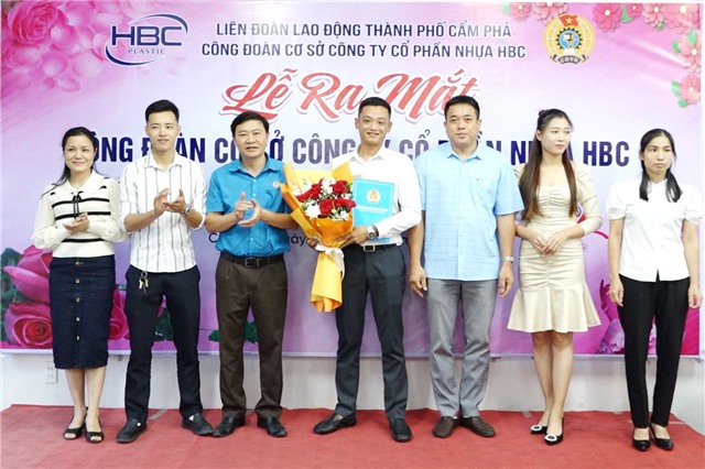 Ra mắt Công đoàn cơ sở Công ty Cổ phần nhựa HBC