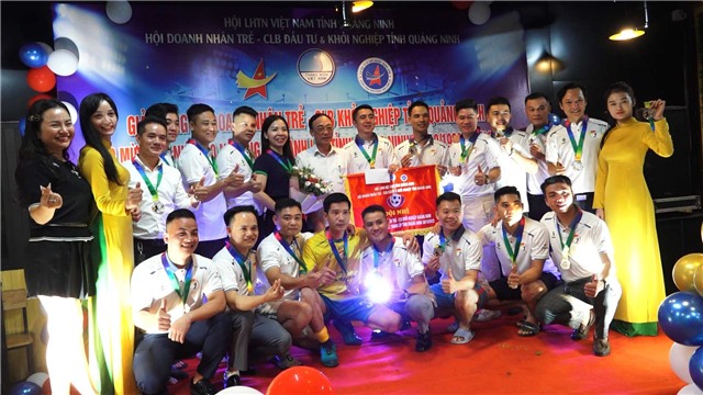 Giải bóng đá Doanh nhân trẻ - CLB Khởi nghiệp Chào mừng 60 năm thành lập tỉnh Quảng Ninh