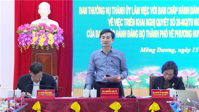 Mông Dương kiên trì mục tiêu trở thành phường công nghiệp điển hình, thân thiện với môi trường