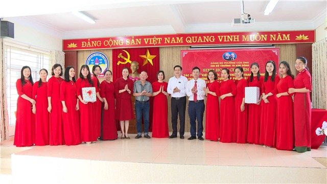 Trường TH Kim Đồng sinh hoạt chuyên đề về tác phẩm của Tổng Bí thư Nguyễn Phú Trọng