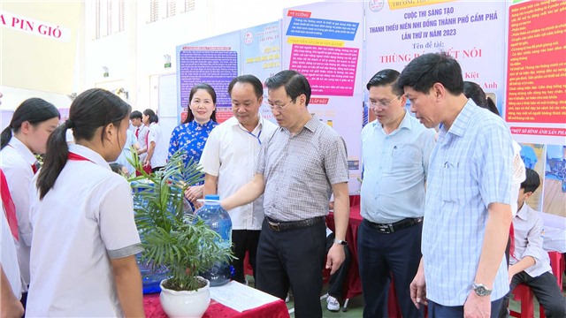 Khai mạc cuộc thi sáng tạo thanh thiếu niên, nhi đồng thành phố năm 2023