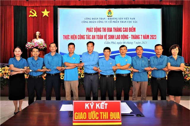 Than Cọc Sáu phát động thi đua Tháng cao điểm thực hiện công tác An toàn vệ sinh lao động năm 2023