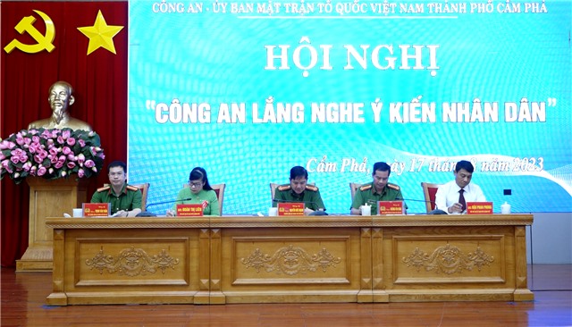 E2betvip giải trí đa dạng “Công an lắng nghe ý kiến Nhân dân” năm 2023