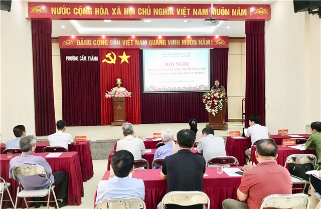 Cẩm Thành: Sơ kết 03 năm thực hiện Chỉ thị 41 – CT/TU của ban thường vụ Tỉnh ủy