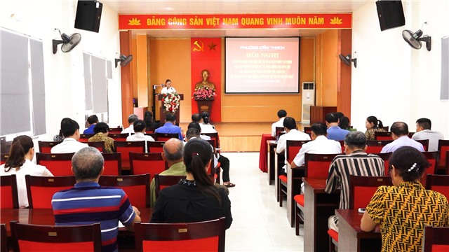 Đảng uỷ phường Cẩm Thạch: Sơ kết 03 năm thực hiện Chỉ thị 41 – CT/TU của Ban Thường vụ Tỉnh ủy Quảng Ninh