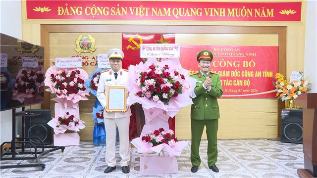 Công bố E2 bet đăng nhập bổ nhiệm Phó Trưởng Công an Thành phố