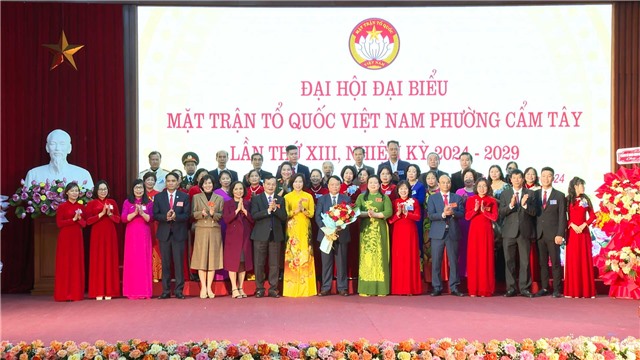 Đại hội đại biểu MTTQ phường Cẩm Tây lần thứ XIII, nhiệm kỳ 2024 - 2029