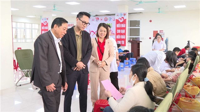 Tiếp nhận 144 đơn vị máu tại “Lễ hội Xuân hồng” năm 2024