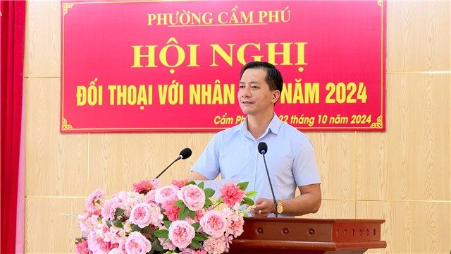 Cẩm Phú: Đối thoại giữa người đứng đầu cấp ủy, E2 bet đá gà với Nhân dân