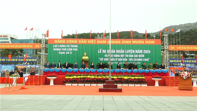 Thành phố E2BET là nhà cái trực tuyến uy tín Lễ ra quân huấn luyện LLVT năm 2024