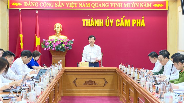 Ban Thường vụ Thành uỷ cho ý kiến về kết quả công tác quý I, nhiệm vụ trọng tâm quý II năm 2024