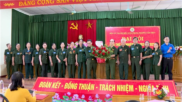 Đại hội Hội Cựu TNXP phường Cẩm Thuỷ lần thứ III, nhiệm kỳ 2024 - 2029