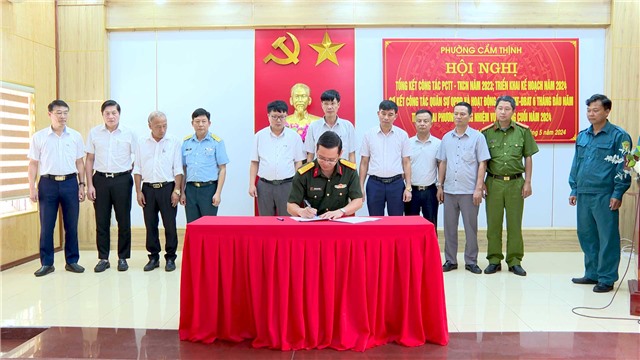 Phường Cẩm Thịnh triển khai công tác PCTT - TKCN năm 2024