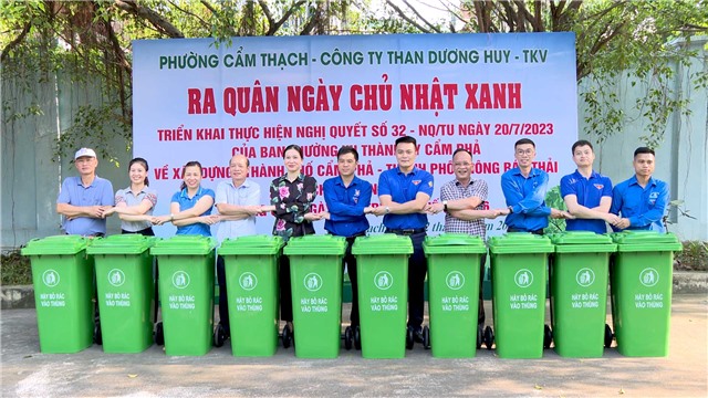 Phường Cẩm Thạch hưởng ứng Ngày Môi trường thế giới năm 2024