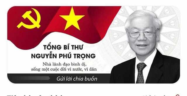 Hướng dẫn ghi Sổ tang điện tử trên VNeID để chia buồn với gia đình Tổng Bí thư Nguyễn Phú Trọng