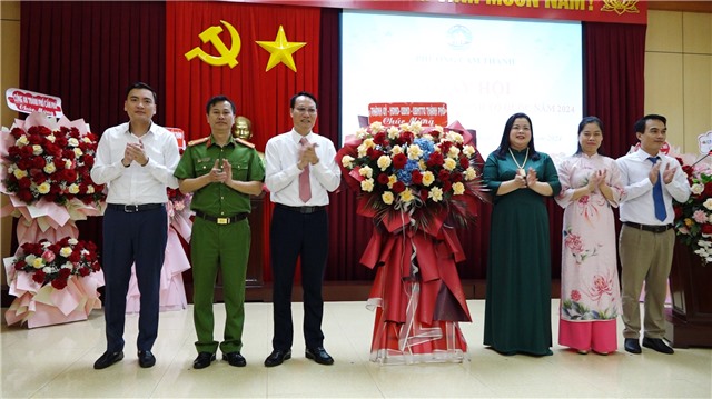 Phường Cẩm Thành: Ngày hội toàn dân bảo vệ An ninh Tổ quốc năm 2024