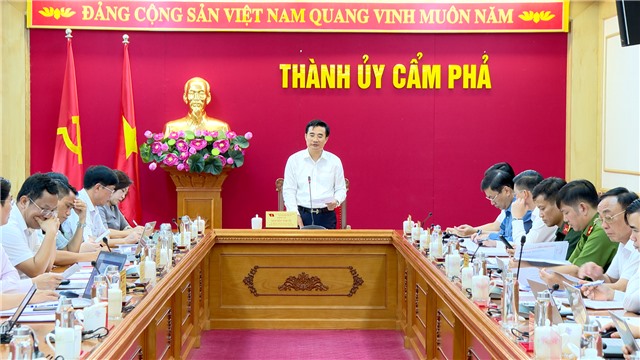 Ban Thường vụ Thành ủy nghe và cho ý kiến về một số nội dung, công việc