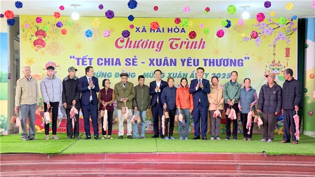 Xã Hải Hoà: “Tết chia sẻ - Xuân yêu thương”